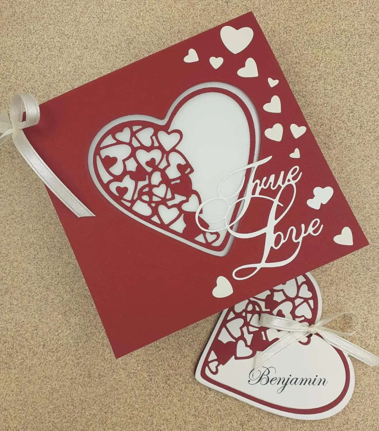 

JC Love Heart Shape Arrow Metal Cutting Dies DIY Scrapbooking Die Cut Handmade Paper Card Make Stencil Craft Mold Model Decor