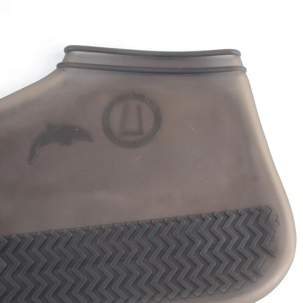 Waterproof Shoes Raincoat Antiskid Reusable Silicone Insole Shoe Boots Cover Slip-resistant ​for Outdoor Camping Hiking Fishin |