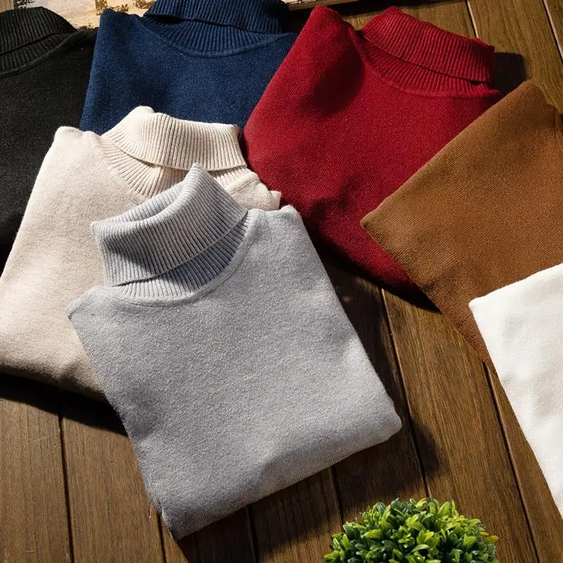 

Cashmere Sweater Men New Arrival Men 'S Christmas Sweater Long Sleeve Slim Fit Turtleneck Pullover Men