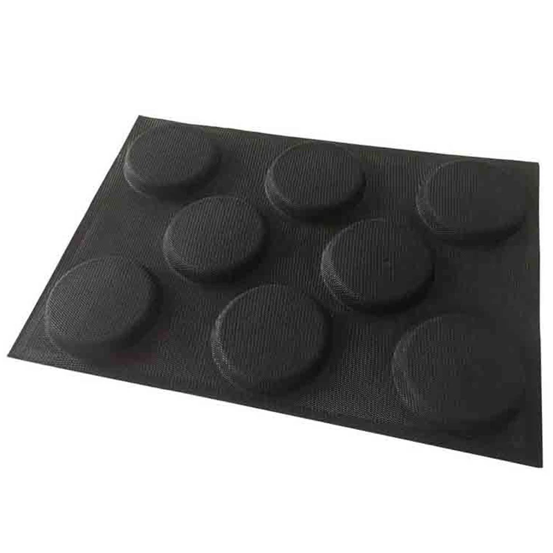 

Hot Dog Round Bread Silicone Mold Hamburger and Baguette Baking Tools Set Perforated Bakeware Non Stick Gl Fiber Form
