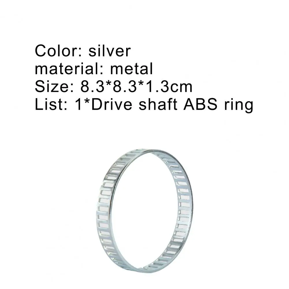 

80% Hot Sales!! Reluctor Ring Hollow Anti-corrosion Metal Round Silver Drive Shaft ABS Ring 00019979 00004194 for BMW 1 Series E