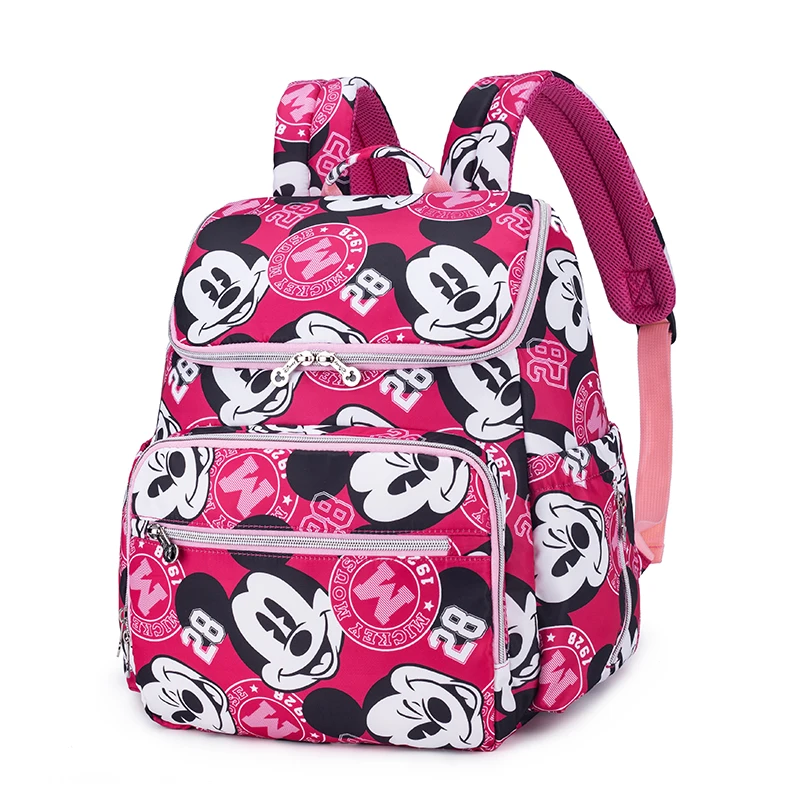 Сумка для подгузников вместительный рюкзак из ткани Оксфорд с изоляцией Минни и