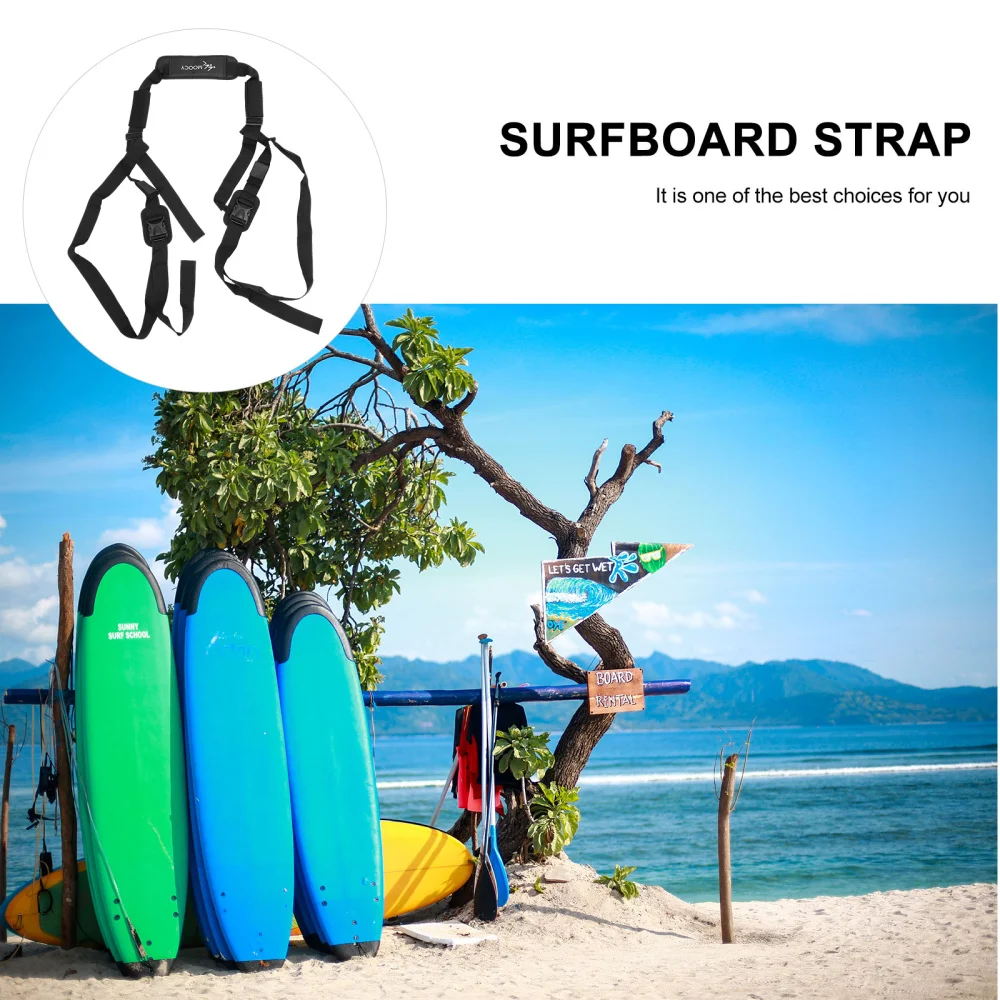 

1Pc Kayak Carrying Strap Surfboard Carry Strap Nylon Shoulder Strap Rope