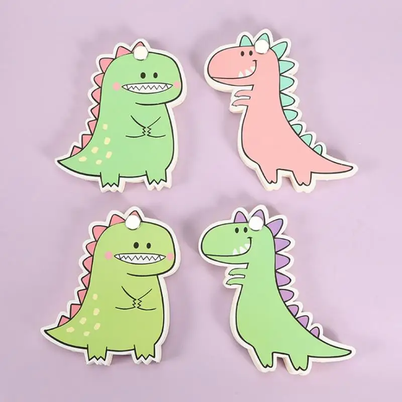 

1pc Lovely Cartoon Notepad Small Dinosaur Shape Paper Memo Pad Notebook Figure Toys for Stationery School Office Gift