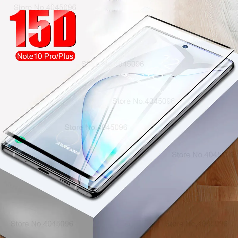 Стекло для samsung galaxy s 10 s10 plus E note Pro закаленное стекло на note10 10pro Verre Tremp