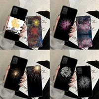 fireworks festival new year phone case black color for huawei p20 p30 p40 pro lite honor 10 10i 9x 8a 8x mate 20 cover funda