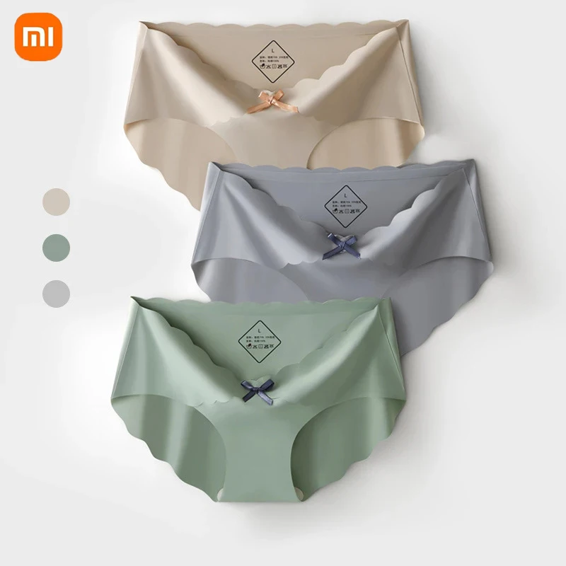 Бесшовное женское нижнее белье Xiaomi из ледяного шелка удобное для женщин модные