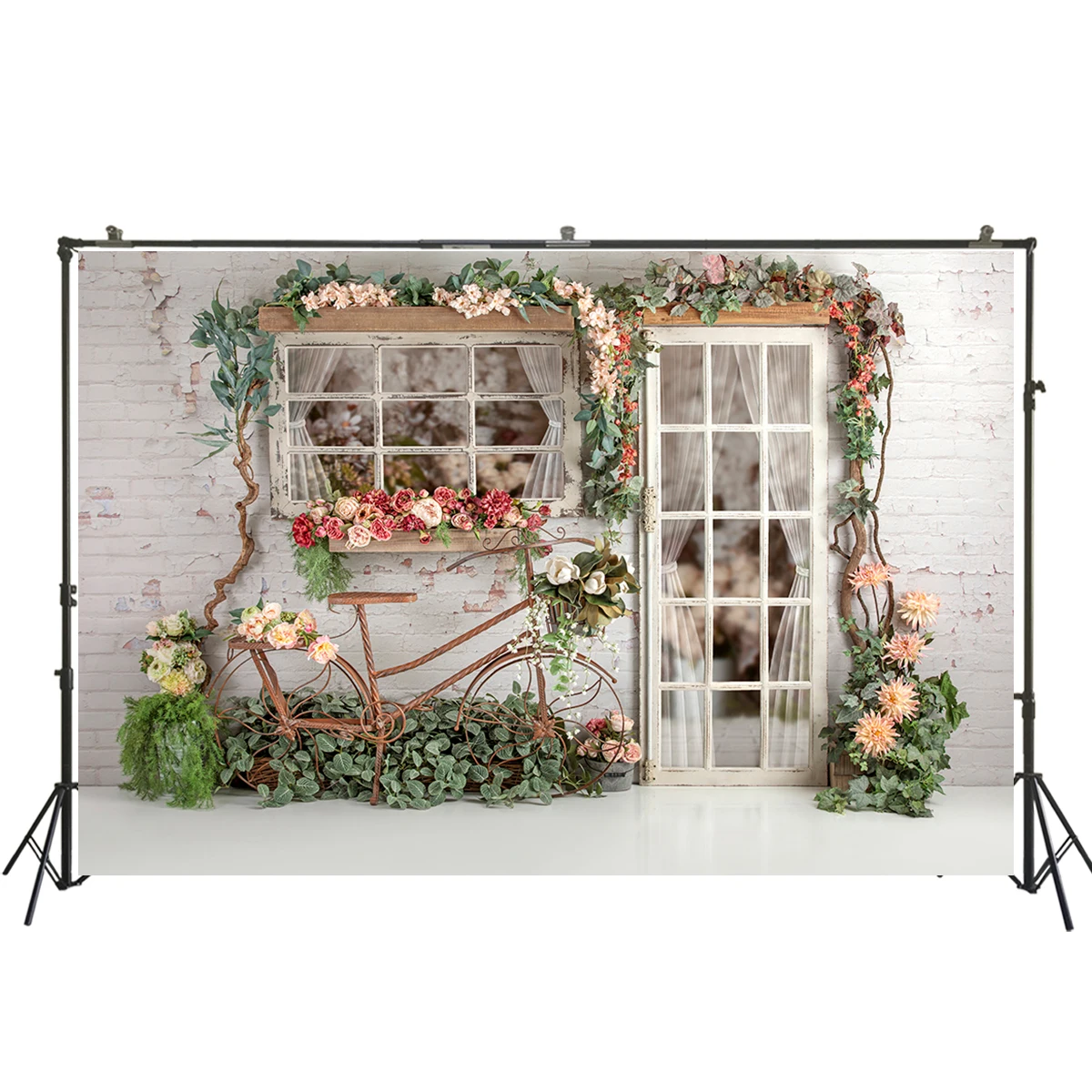 Фон для детской фотосъемки ручной рисунок сердца любовь фон День Святого