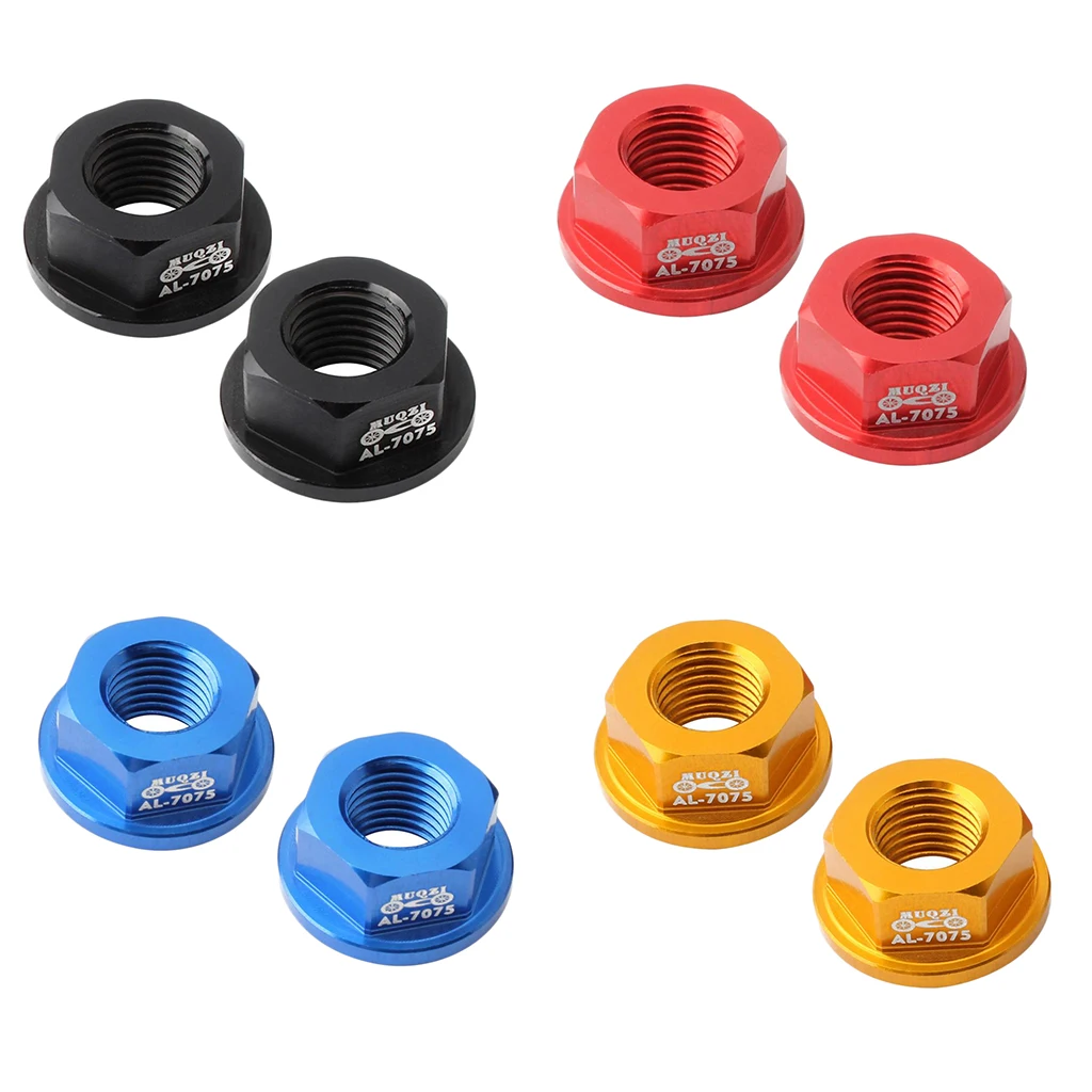 

Pack of 2, M8 Kids Bicycle Hubs Nut - Push Balance Bike Wheel Front Hub Rear Axle Nuts