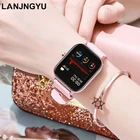 Смарт-часы LANING 2021 P8 GTS 2, женский браслет, фитнес-трекер, измерение кровяного давления для Android, Смарт-часы Amazfit, Смарт-часы для мужчин