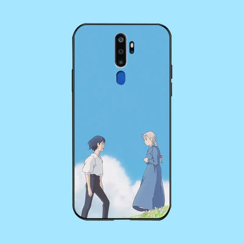 

HPCHCJHM Howl's Moving Castle Miyazaki Soft Silicone TPU Phone Cover For Oppo A5 A9 2020 Reno Z Realme5Pro R11 case