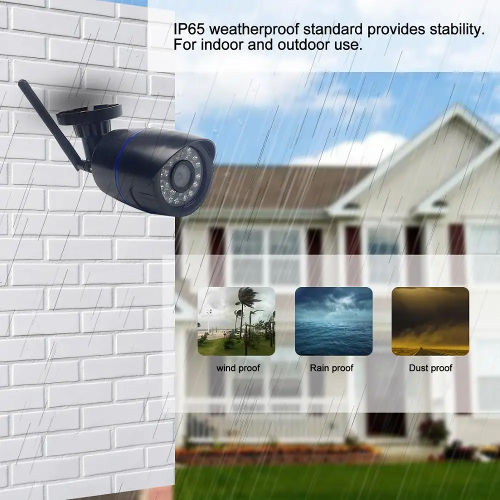 Wifi ip-камера 720P 1080P 5MP Беспроводная tf-карта, ip-камера безопасности, наружная камера Bullet CamHi Keye P2P Onvif для видеонаблюдения, домашняя камера безопасности