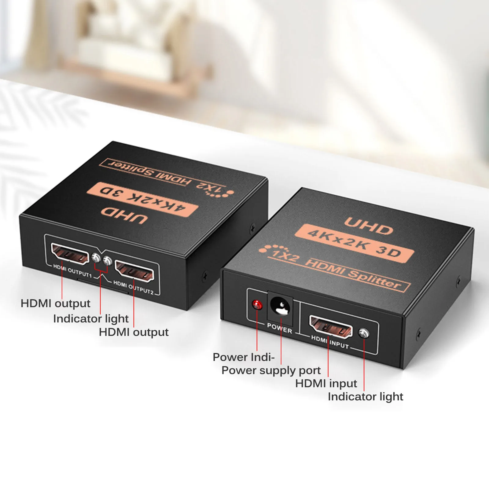 4k 3D HDMI-совместимый мультипросмотр Full HD 1080p видео разделитель Переключатель 1X 2