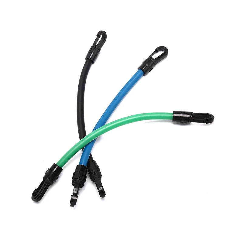 1 Pcs Kebugaran Latihan Resistance Band Lateks Tabung Pedal Berolahraga Pelatihan Tubuh Latihan Yoga