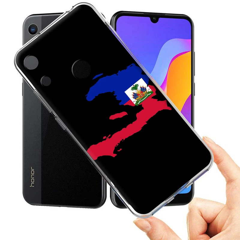 Силиконовый чехол с флагом Гаити для Huawei Honor 20 20S Note 10 9X 9 8A 8X 8C 8 7X 7A 7C 6A Lite Pro |