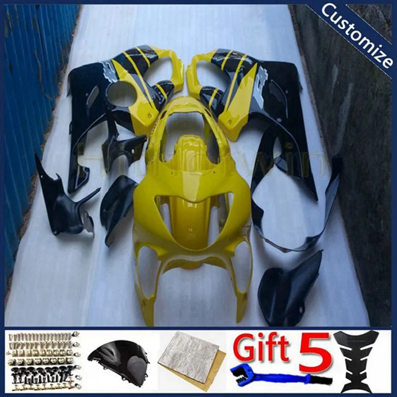 Панели для мотоциклов Комплект кузова CBR600F4i 2001 2002 2003 Оранжевый 01 02 03 CBR600 F4i