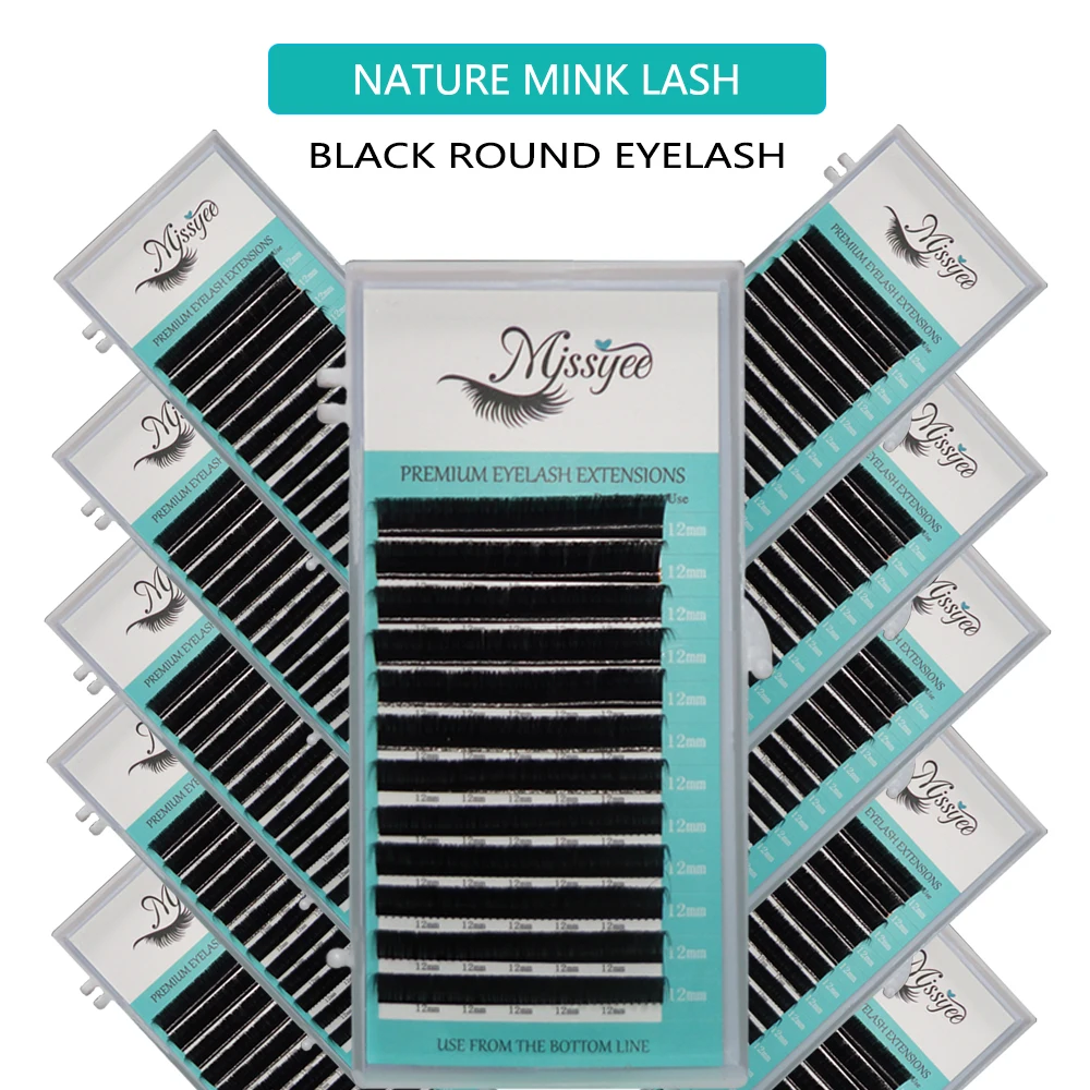 

0.07 C 11mm individual eyelash extension supplies make up premium mega volume lash extensions mink individual lashes h