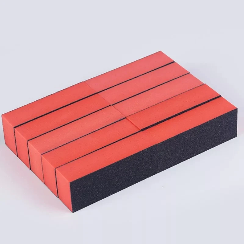 3 стороны Полировка Ногтей губка для ногтей шлифовальный буферный блок моющийся