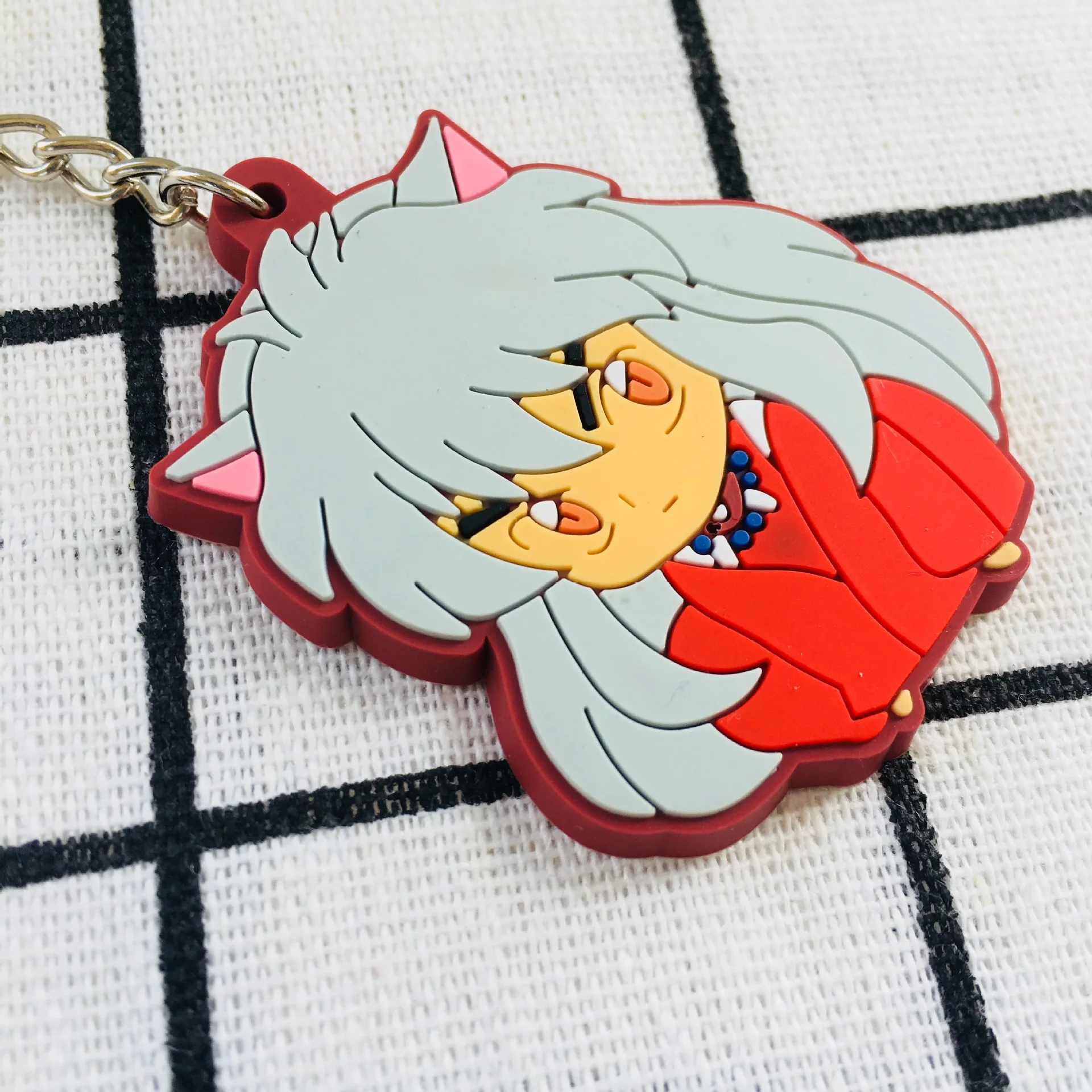 Inuyasha брелок ПВХ фигурный брелок милая игрушка брелок для ключей подарки на день рождения Аниме Новинка