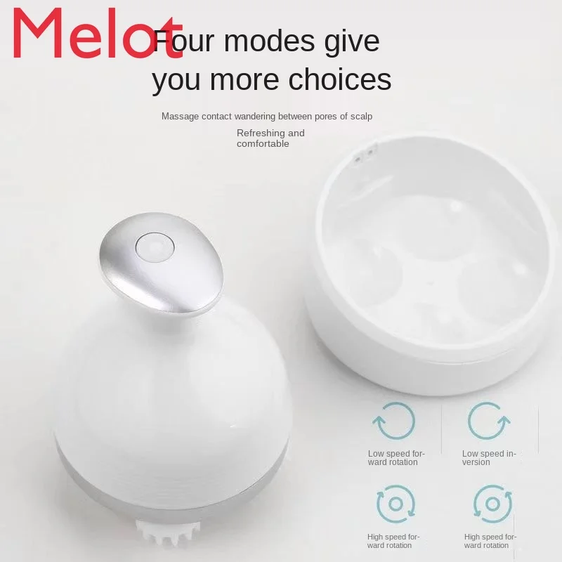 

Head Massager Electric Household Automatic Kneading Artifact Head Massage Headache Treatment Eight Claw Scalp Massage Instrument