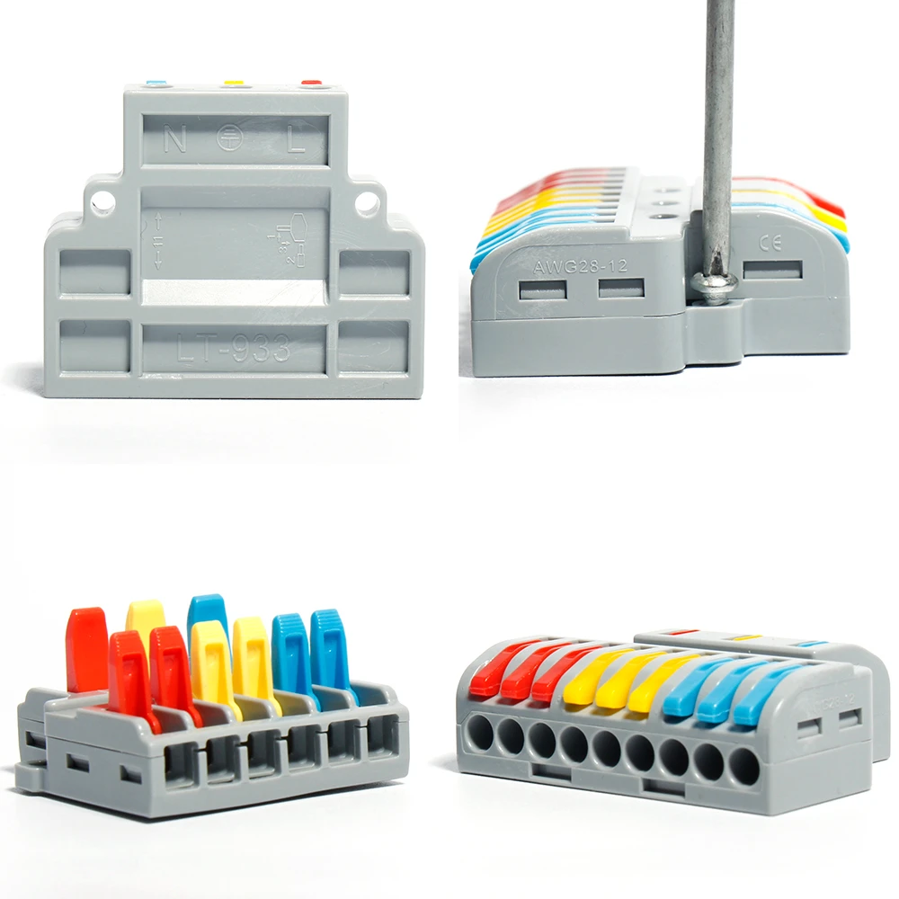 Универсальная клемма быстрого запуска для проводов мини-разветвитель