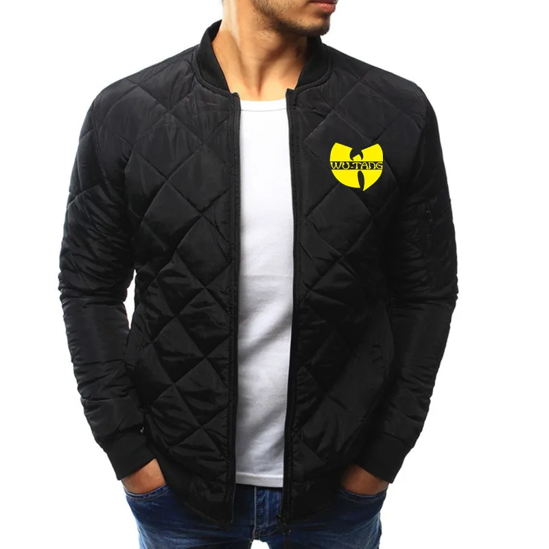 

Men 2021 Winter Casual Wu Tang Thick Warm Waterproof Jacket Parkas Men Autumn New Outwear Mens Coats Parkas Jacket Streetwear