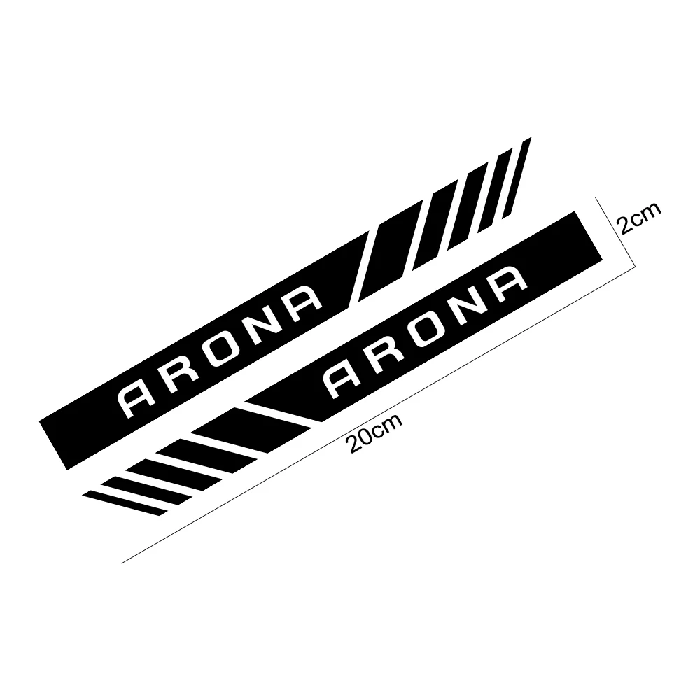 

Car Rearview Mirror Cover Stickers 20*2cm 2pcs