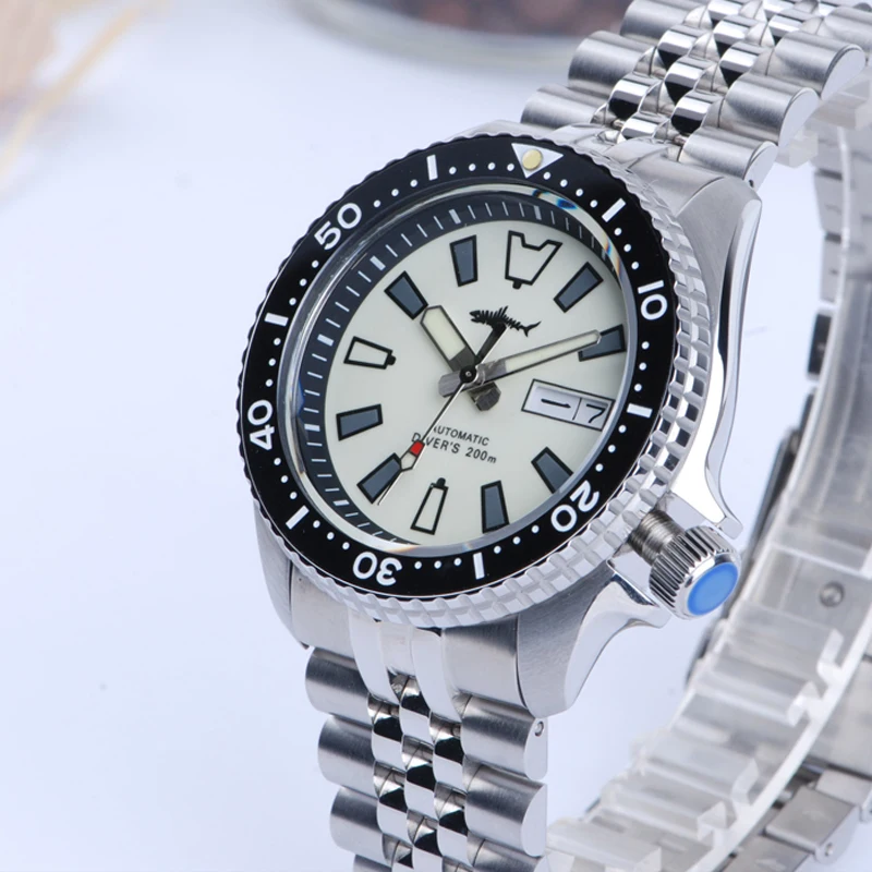 

HEIMDALLR SKX007 Men's Diver Watch Vintage Sapphire Luminous 200m Water Resistance Japan NH36A Movement Mechanical Watches