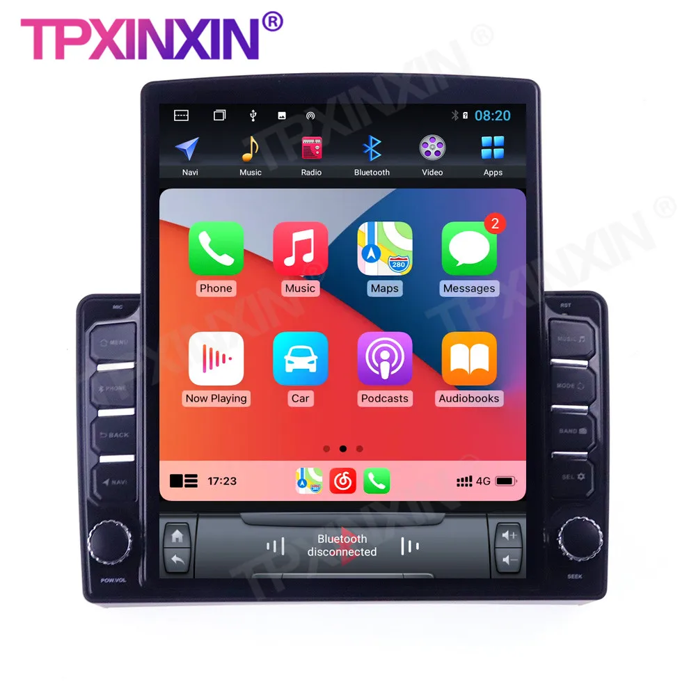 저렴한 테슬라 스크린 6 + 2010G 안드로이드 2014 차량용 멀티미디어 플레이어 헤드 유닛 오디오 라디오 내비게이션 무선 카플레이, 현대 H1 128-10.0 용