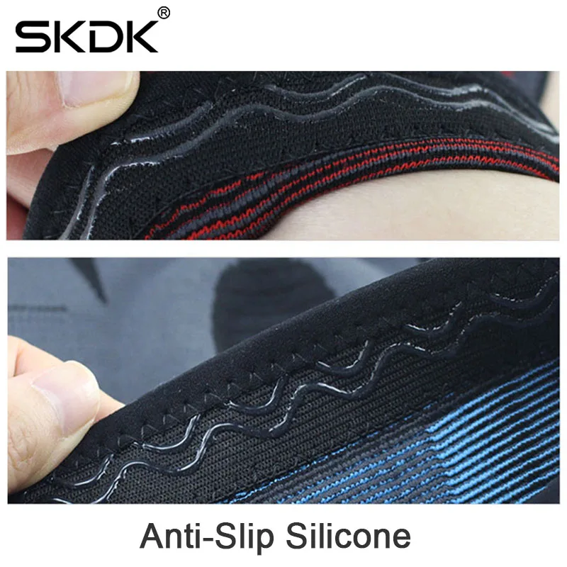 1 шт. компрессионный фиксатор колена SKDK силиконовый стабилизатор весны