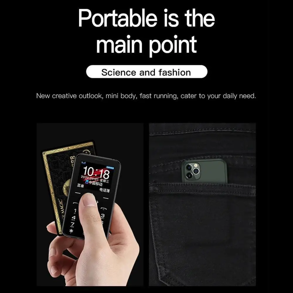 Ретро мини мобильный телефон Поддержка наушники фонарь Камера Bluebooth дети русский