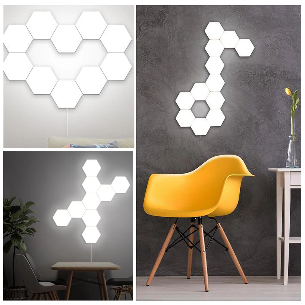 Новая сенсорная настенная лампа квантовая светодиодная модульная Сенсорная