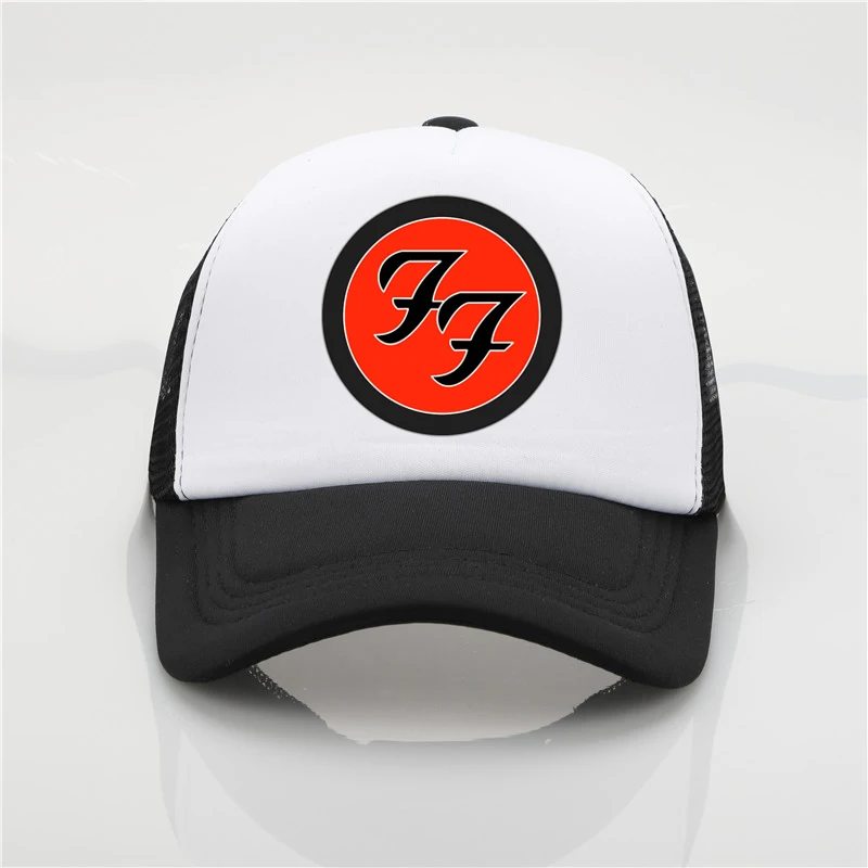 Модный сетчатый головной убор Foo Fighter печать бейсбольная кепка для мужчин и wo мужская летняя трендовая Кепка новая молодежная Джокер Солнцезащитная шляпа пляжный козырек шляпа - Цвет: Другое