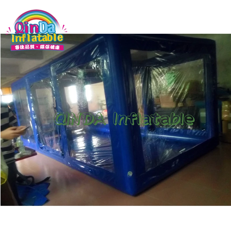 安い 折りたたみインフレータブルバブル直接供給折りたたみ気密インフレータブル車カプセルのための保護