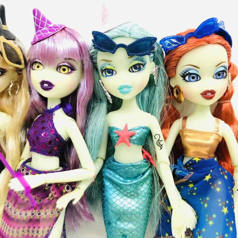 3D глаза модная фигурка BratzDoll Волшебная девочка и красивая одежда нарядная игрушка лучший подарок