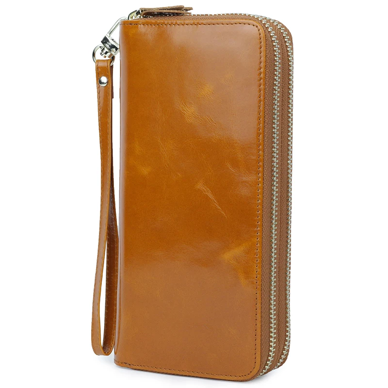 

Клатчи из натуральной кожи коричневые синие женские клатчи сумочки кошелек модный длинный стильный женский кошелек для монет сумочка для к...