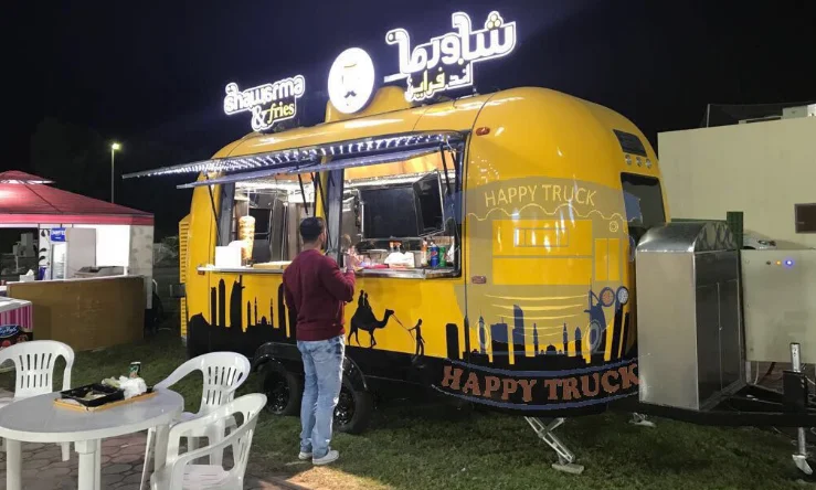 2020 новый стиль airstream трейлер для еды мобильный грузовик еды/концессионный