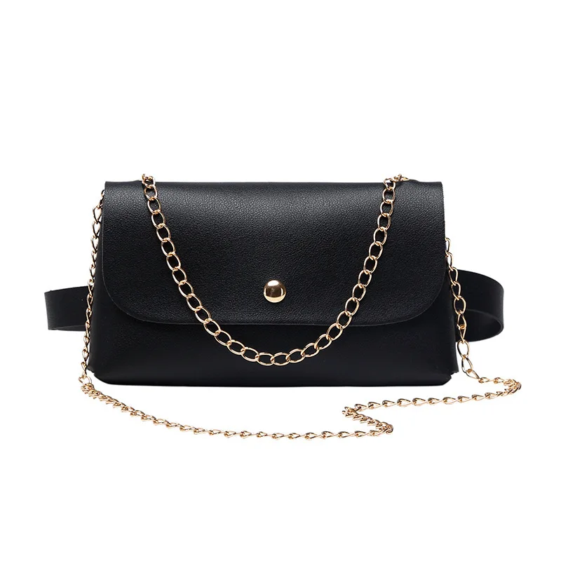 

womens hands 2021 fashion trend new portable single shoulder chain square leopard print waist small bag purses
