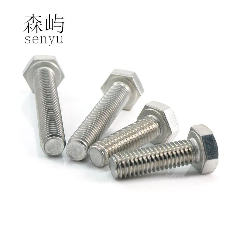 Шестигранные винты из нержавеющей стали наружные шестигранные болты для