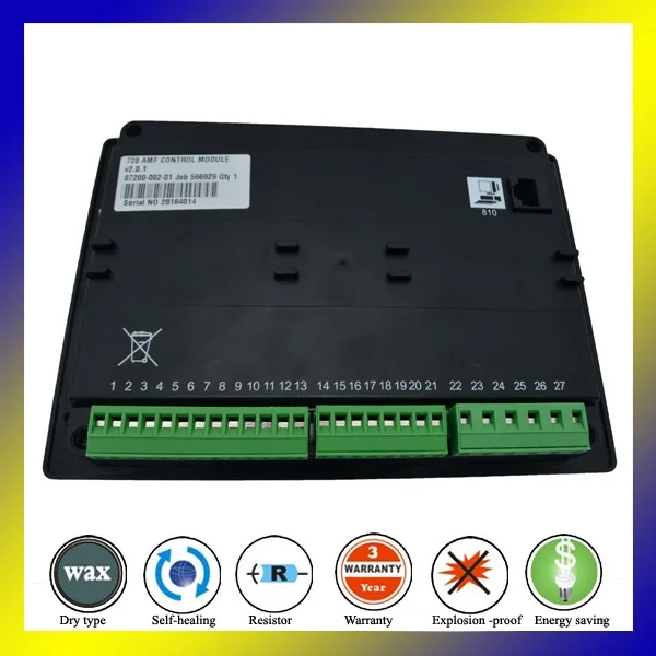 Регулятор дизельного генератора ler 720 заменяемый модуль управления генератором