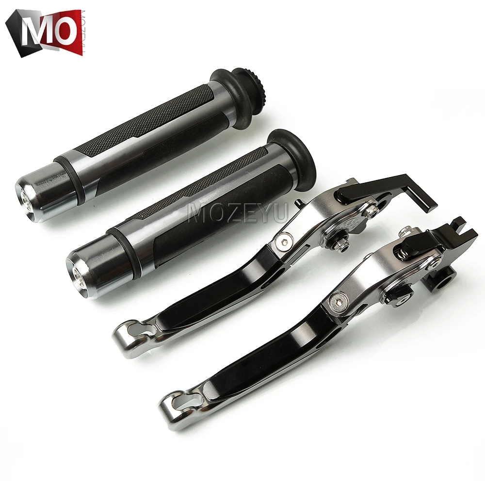 Black Titanium Мотоцикл с ЧПУ Регулируемые рычаги тормоза сцепления руль ручные ручки набор для Suzuki GSX 250R GSX250R GSX 250 R - Цвет: Black Titanium