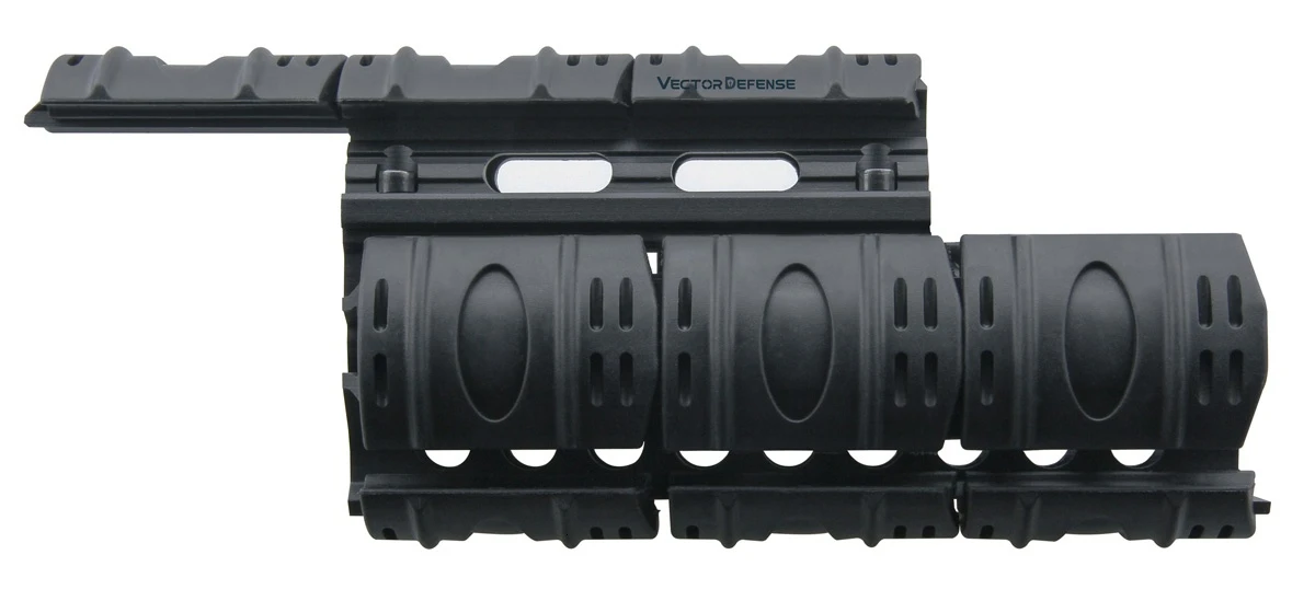 Векторная оптика 2-piece Handguard Quad Rail system Mount fit AK 47& 74 Free Rail Cover Guards