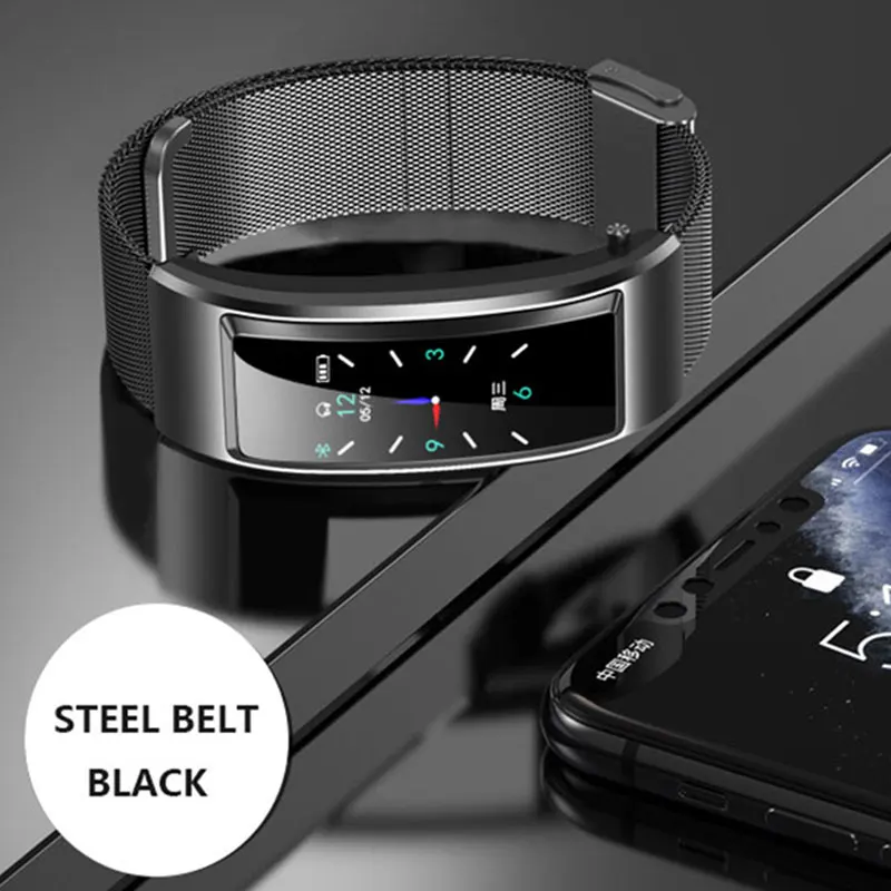 

Smart Band Men's Women Fashion Bluetooth Earphone Bracelet Healthy Heart Rate Monitoring Wristbands Sports Fitness Smartband