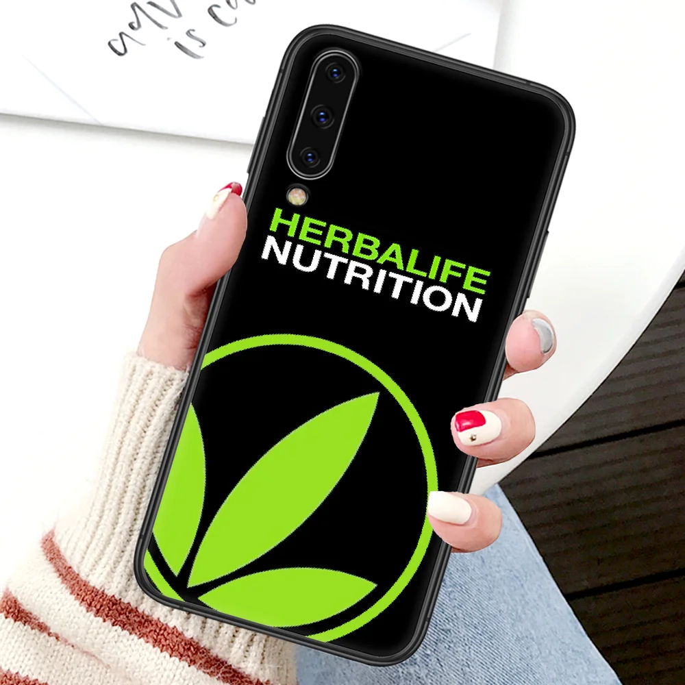 

Herbalife green Brand Phone Case For Samsung Galaxy A 3 5 7 8 10 20 20E 21S 30 30S 40 50 51 70 71 4G black Cell Luxury Etui