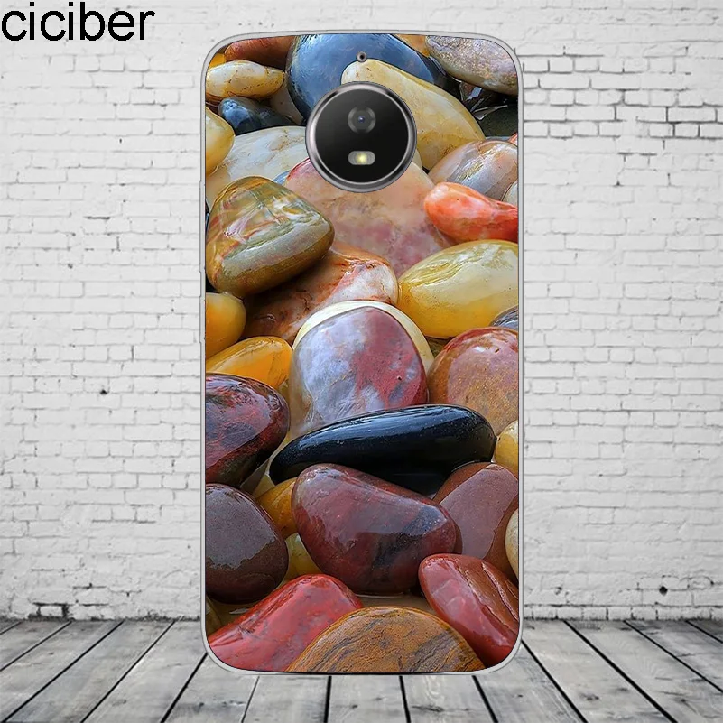 Чехол ciciber Cobblestone для Motorola Moto ONE C Z2 Z3 G5 G4 G5S G6 P30 E3 E4 E5 Plus Play Power X4 M чехол телефона