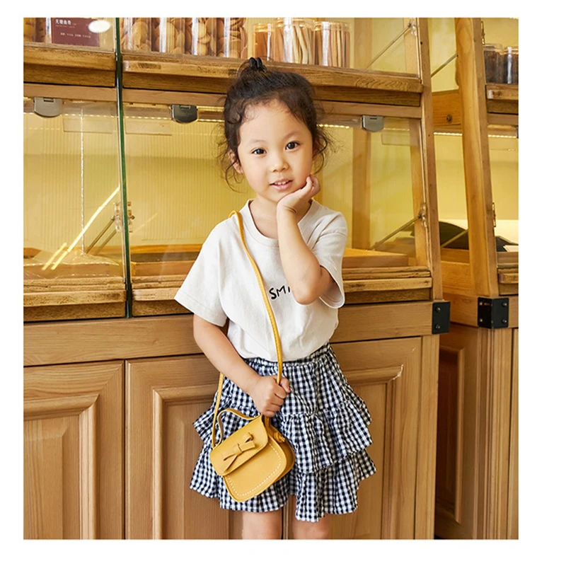 

Celinv Koilm New Girls' Shoulder Bags Messenger Fashion Mini Bowknot Personality Children's Change Accessories Bag