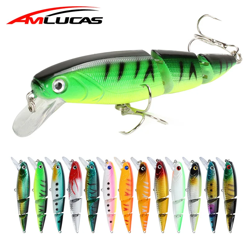 Гольян жесткая приманка для рыбалки многосекционная рыба 105 мм 14 7 г океанская