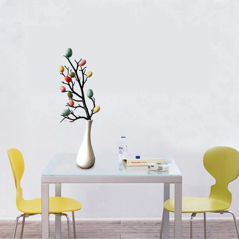 Easter Tree with Painting Eggs Decor Spring Party Supplies Kindergarten Ornament 11UA | Дом и сад