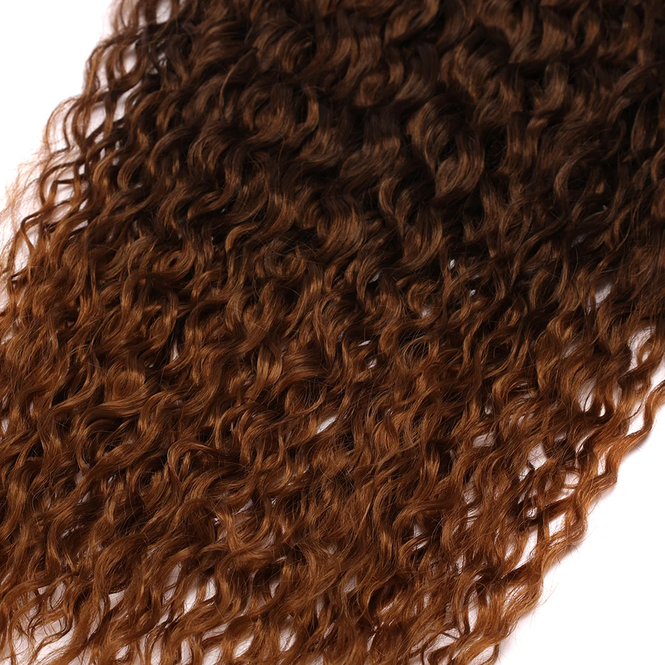 Афро кудрявые вьющиеся на всю голову зажим для синтетических волос удлинитель Anjo