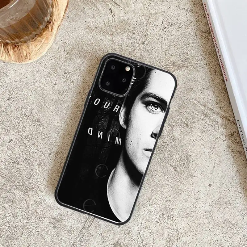 

Hot Teen Wolf Dylan O'Brien Black Soft Phone Cases For Iphone 6 6s 7 8 Plus XR X XS XSmax 11 12 Pro Mini Max